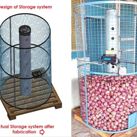Fabrication d'un Système de conservation intelligent Low Cost pour les oignons