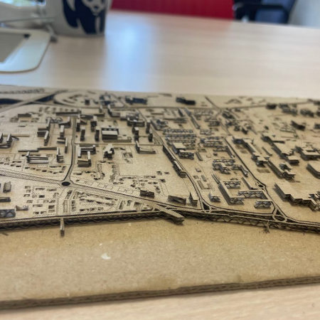 Fabriquer une maquette 3D physique de sa ville ou de son quartier - Edulab Rennes 2 - France